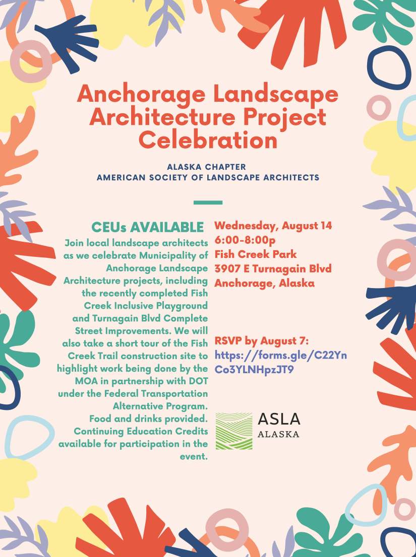 2019 Anchorage Landscape Architecture Project Celebration